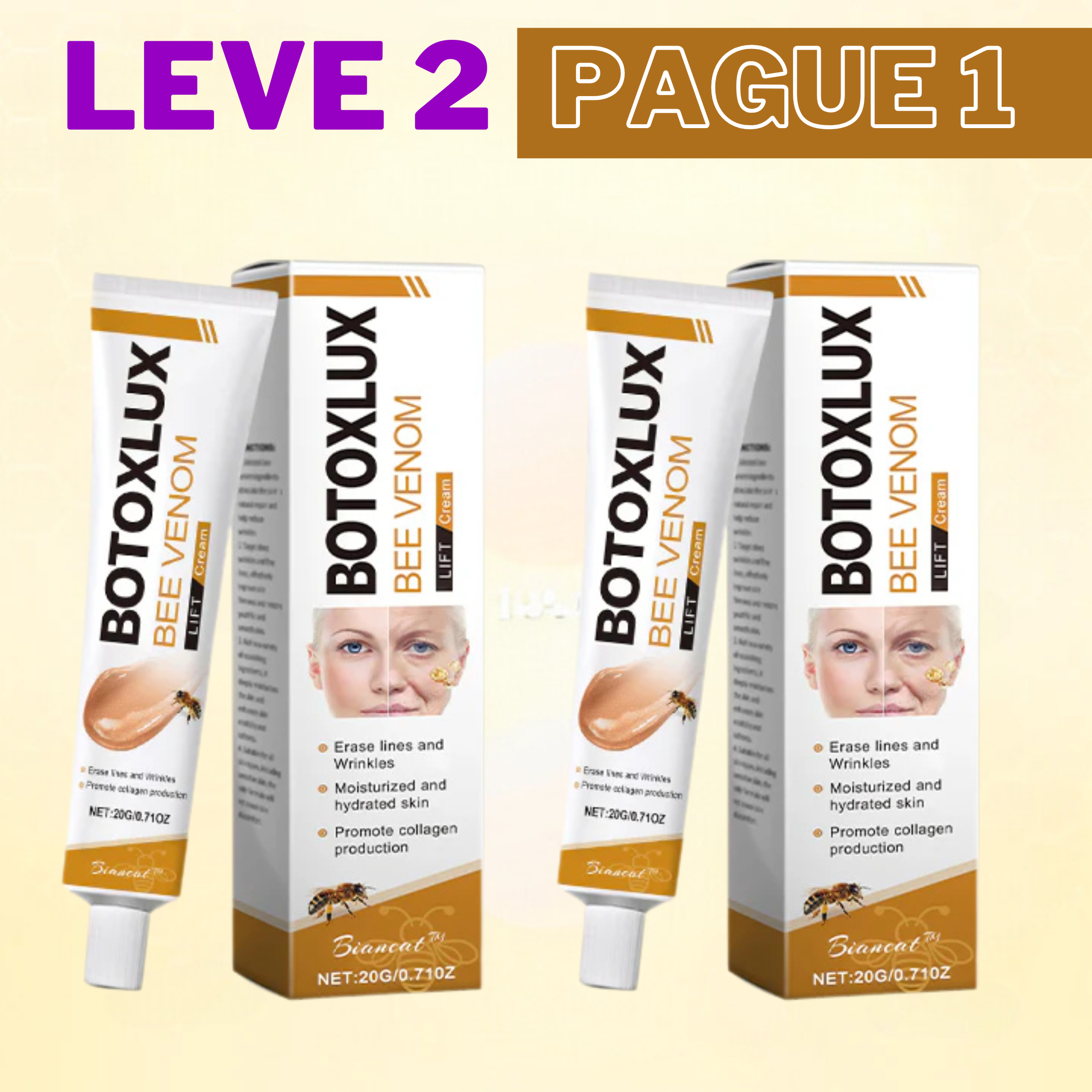 Crema lifting con veneno de abeja BotoxLux