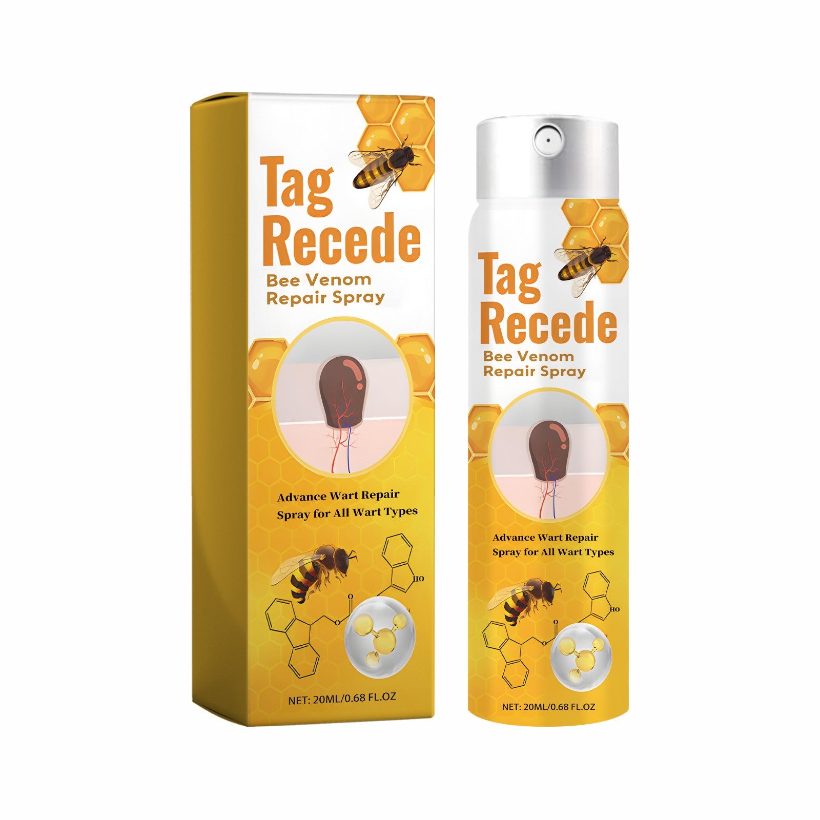 🐝LOVILDS™ TagRecede Bee Venom Treatment Spray berrugas